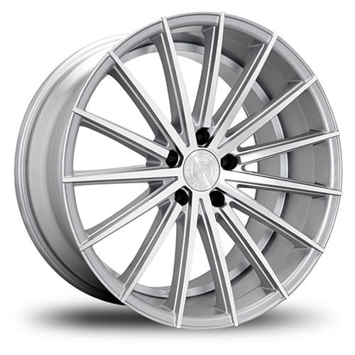 Lexani Pegasus 661 Silver Machined - Part Number 661-2085-15-15SM Lexani Pegasus 661 Silver Machined Photo