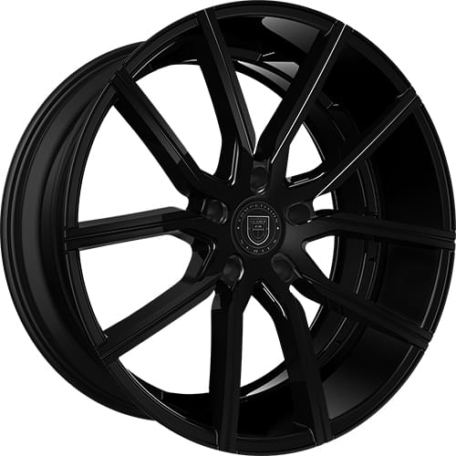 Lexani Gravity 662 Gloss Black - Part Number 662-2410-30-40FB Lexani Gravity 662 Gloss Black Photo