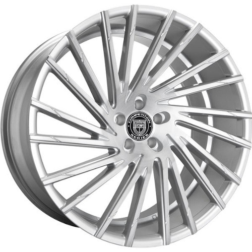 Lexani Wraith 663 Silver Brushed - Part Number 663-2210-13-30SBM Lexani Wraith 663 Silver Brushed Photo