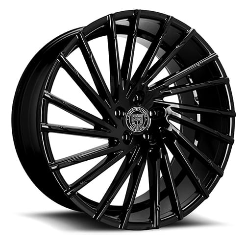 Lexani Wraith 663 Gloss Black - Part Number 663-2010-66-20FB Lexani Wraith 663 Gloss Black Photo