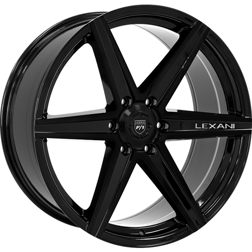 Lexani Savage 6 Spoke Full Black - Part Number 683-2410-63-35FB Lexani Savage 6 Spoke Full Black Photo