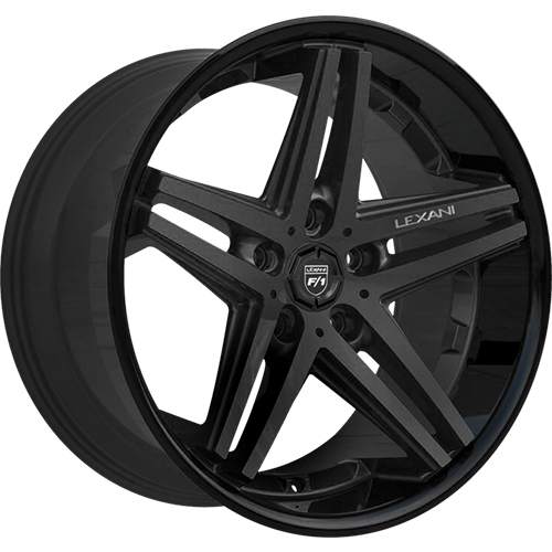 Lexani Ekko 687 Satin Black - Part Number 687-2005-15-22SBGB Lexani Ekko 687 Satin Black Photo