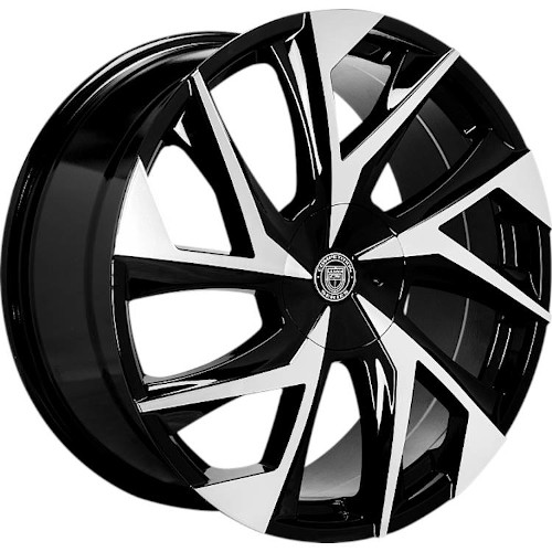 Lexani Ghost 670 Machined Black - Part Number 670-2610-63-25MB Lexani Ghost 670 Machined Black Photo