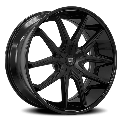 Lexani R12 Black - Part Number R12-2290-66-25SBSSB Lexani R12 Black Photo
