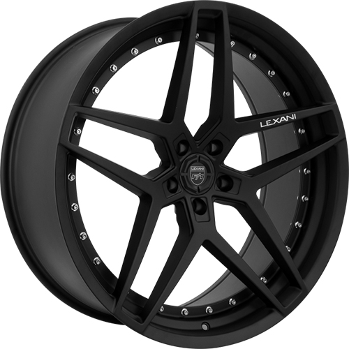 Lexani Spike 686 Satin Black - Part Number 686-2205-66-30SB Lexani Spike 686 Satin Black Photo