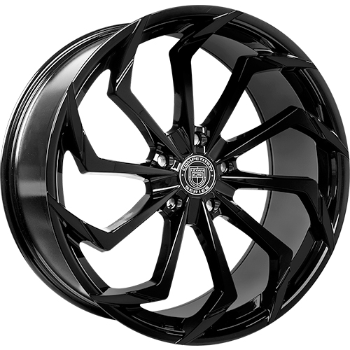 Lexani Static 701 Full Gloss Black - Part Number 701-2210-66-25FB Lexani Static 701 Full Gloss Black Photo