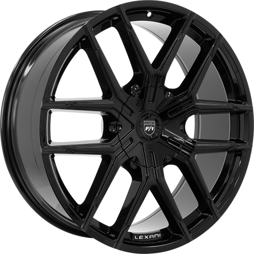 Lexani Vertigo 688 Black - Part Number 688-2090-21-40FB Lexani Vertigo 688 Black Photo