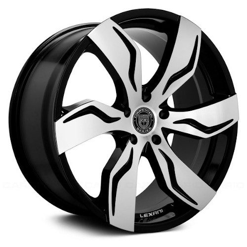 Lexani Zagato 675 Black Machined - Part Number 675-2010-45-48MB Lexani Zagato 675 Black Machined Photo