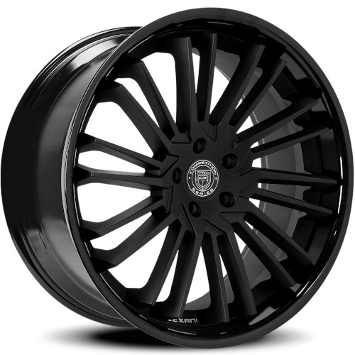 Lexani Virage 676 Black - Part Number 676-2085-13-20SBGB Lexani Virage 676 Black Photo